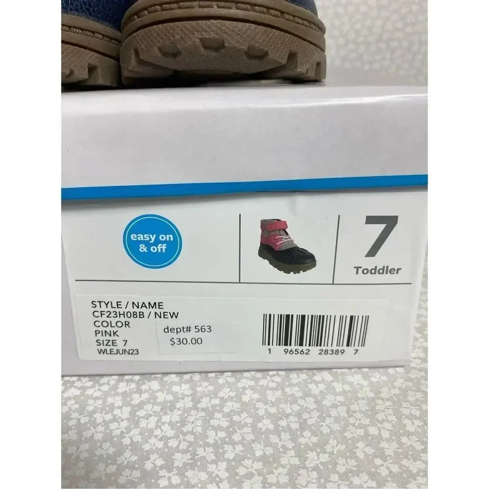 CARTER’S Toddler Girls SIZE 7 Toddler Girls New 3-G Boot